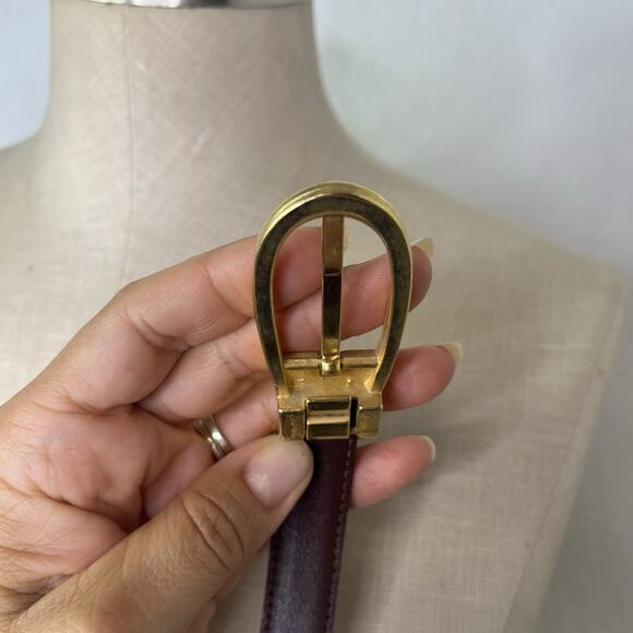 Women’s Genuine Snake Skin Waist Belt Brown Size S-M, unbranded, vintage, retro - Picture 7 of 8